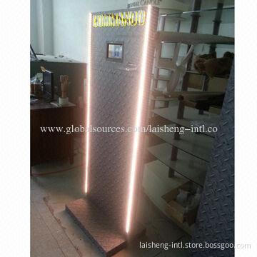 Floor display stand, LCD and LED lights